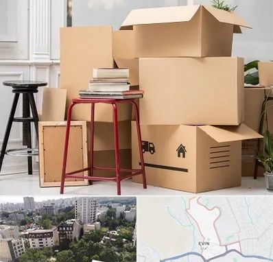 کارگر اسباب کشی و باربری در اوین