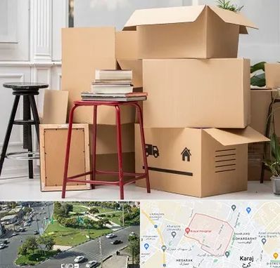 کارگر اسباب کشی و باربری در شاهین ویلا کرج