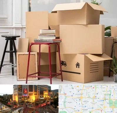 کارگر اسباب کشی و باربری در جنت آباد تهران