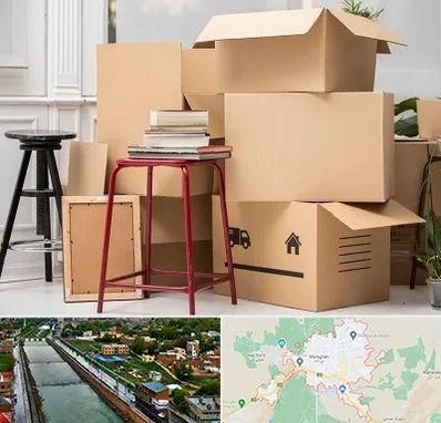 کارگر اسباب کشی و باربری در مراغه