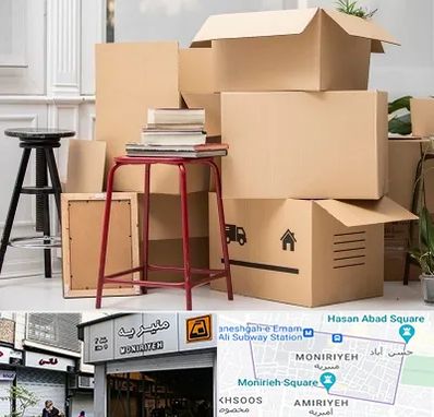 کارگر اسباب کشی و باربری در منیریه