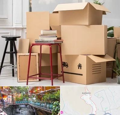 کارگر اسباب کشی و باربری در درکه