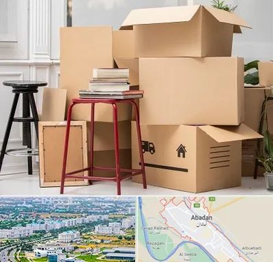 کارگر اسباب کشی و باربری در آبادان