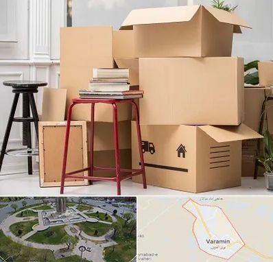 کارگر اسباب کشی و باربری در ورامین