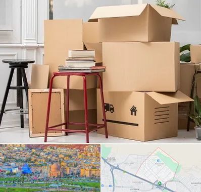 کارگر اسباب کشی و باربری در رشدیه تبریز