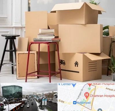 کارگر اسباب کشی و باربری در اقدسیه