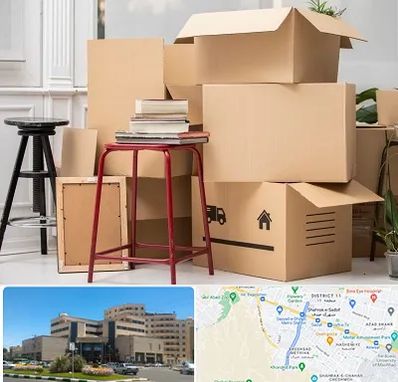 کارگر اسباب کشی و باربری در صیاد شیرازی مشهد