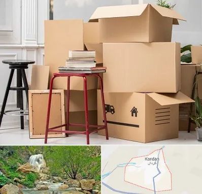 کارگر اسباب کشی و باربری در کردان