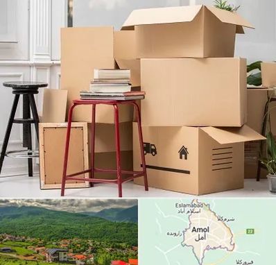 کارگر اسباب کشی و باربری در آمل