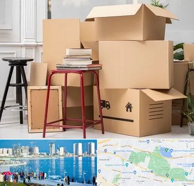 کارگر اسباب کشی و باربری در چیتگر