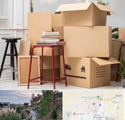 کارگر اسباب کشی و باربری در باغستان کرج