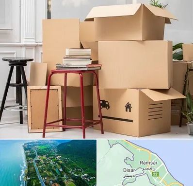کارگر اسباب کشی و باربری در رامسر