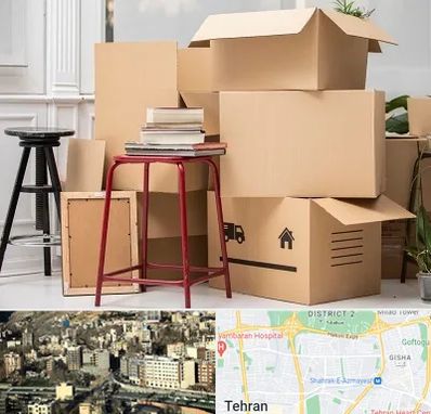 کارگر اسباب کشی و باربری در مرزداران