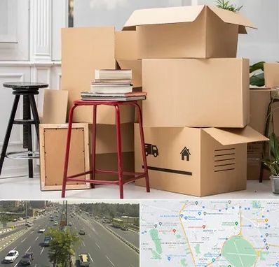 کارگر اسباب کشی و باربری در منطقه 17 تهران