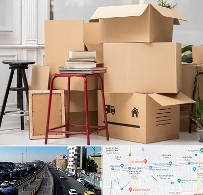 کارگر اسباب کشی و باربری در پیروزی