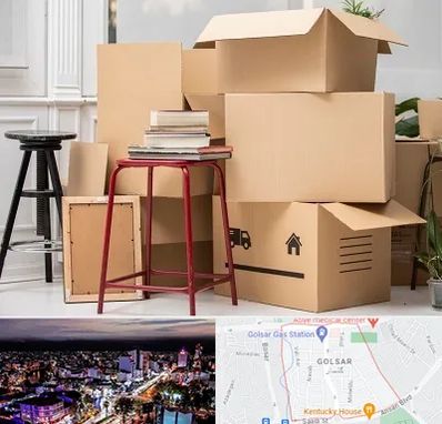 کارگر اسباب کشی و باربری در گلسار رشت