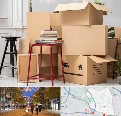 کارگر اسباب کشی و باربری در ولیعصر ارومیه