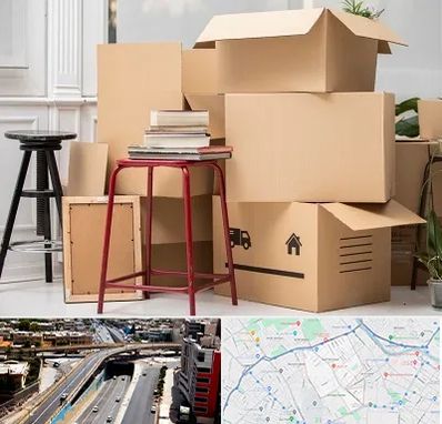 کارگر اسباب کشی و باربری در ستارخان شیراز