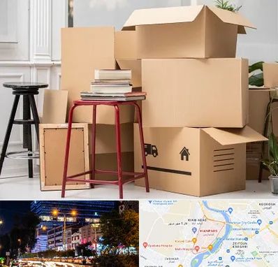 کارگر اسباب کشی و باربری در کیانپارس اهواز