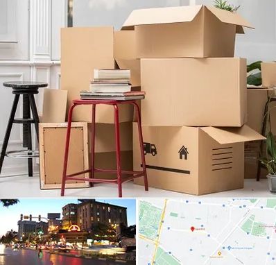 کارگر اسباب کشی و باربری در بلوار سجاد مشهد