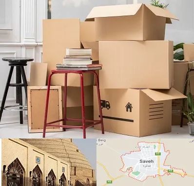 کارگر اسباب کشی و باربری در ساوه