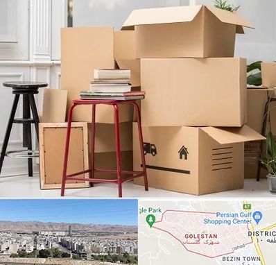 کارگر اسباب کشی و باربری در شهرک گلستان شیراز