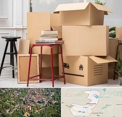 کارگر اسباب کشی و باربری در دماوند