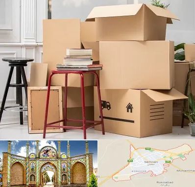 کارگر اسباب کشی و باربری در سمنان