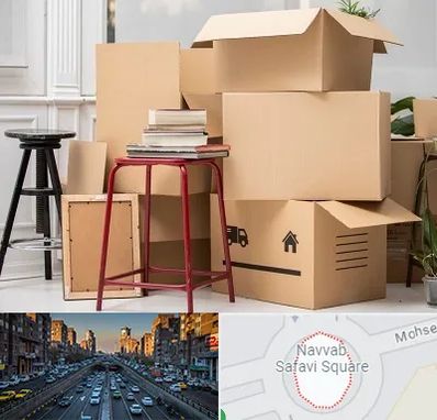 کارگر اسباب کشی و باربری در نواب