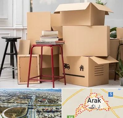 کارگر اسباب کشی و باربری در اراک