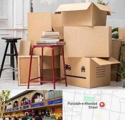 کارگر اسباب کشی و باربری در 15 خرداد