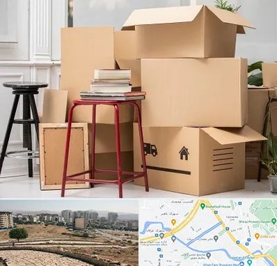 کارگر اسباب کشی و باربری در کوی وحدت شیراز