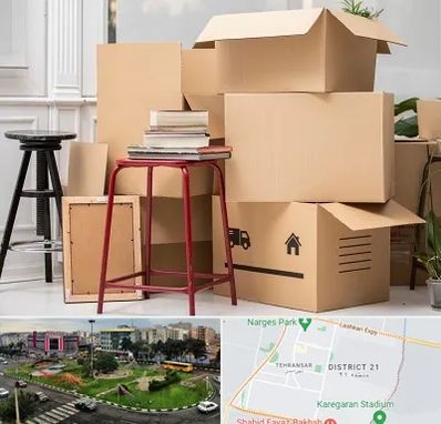 کارگر اسباب کشی و باربری در تهرانسر