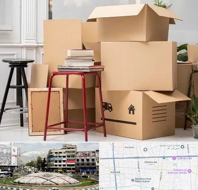 کارگر اسباب کشی و باربری در مرکز تهران