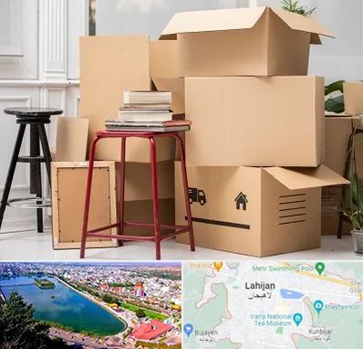 کارگر اسباب کشی و باربری در لاهیجان