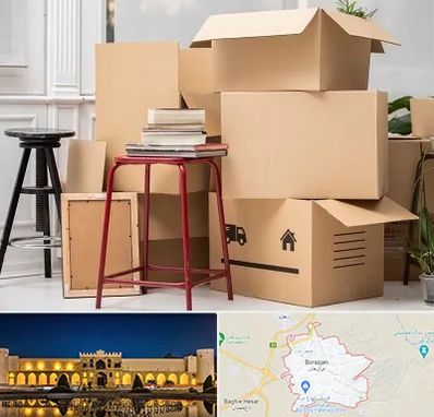 کارگر اسباب کشی و باربری در برازجان