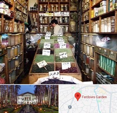 فروش دارو گیاهی در باغ فردوس