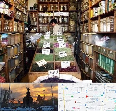 فروش دارو گیاهی در میدان حر 