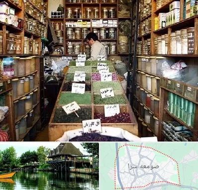 فروش دارو گیاهی در صومعه سرا
