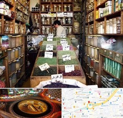 فروش دارو گیاهی در میدان ولیعصر 