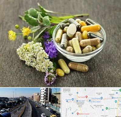 فروش گیاهان دارویی در پیروزی 