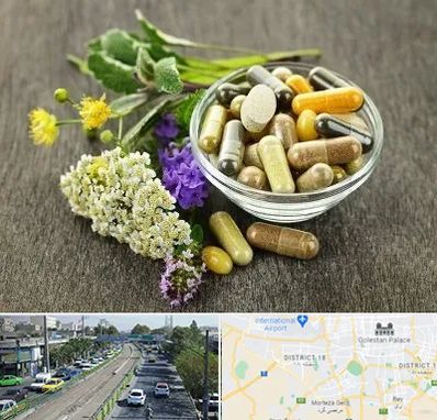 فروش گیاهان دارویی در جنوب تهران 