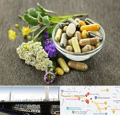 فروش گیاهان دارویی در پارک وی 