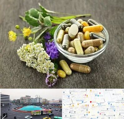 فروش گیاهان دارویی در میدان انقلاب 