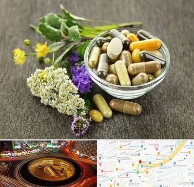 فروش گیاهان دارویی در میدان ولیعصر 