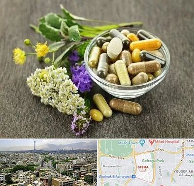 فروش گیاهان دارویی در گیشا 