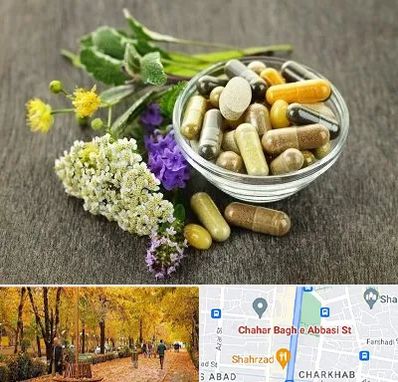 فروش گیاهان دارویی در چهارباغ اصفهان 