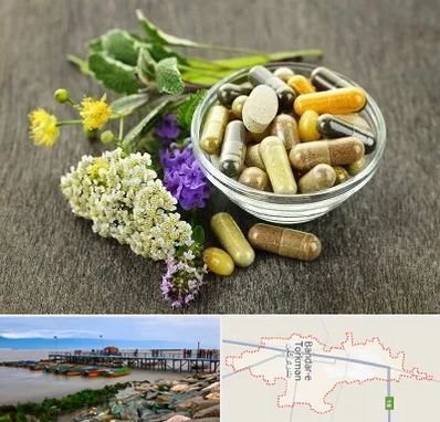 فروش گیاهان دارویی در بندر ترکمن