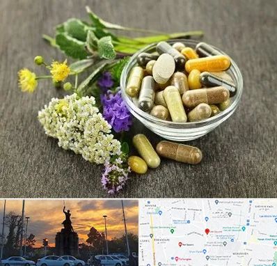 فروش گیاهان دارویی در میدان حر 