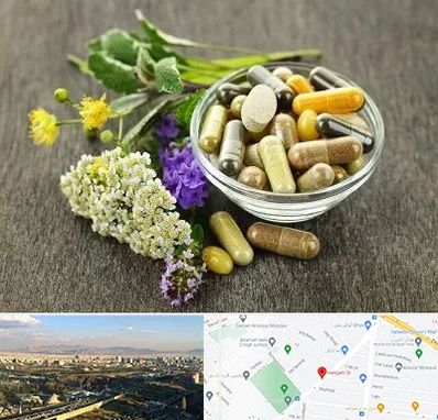 فروش گیاهان دارویی در هنگام 